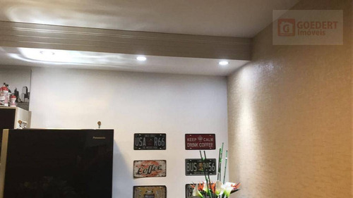Studio Com 1 Dormitório À Venda, 38 M² Por R$ 300.000,00 - Vila Augusta - Guarulhos/sp - St0011
