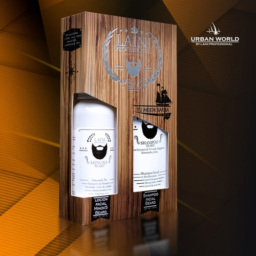 Imagen 5 de 6 de Laini X2kit Loción Bergamota Barba Bigot5% Y Champu Balsamo