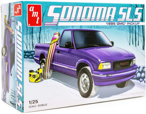  Gmc Sonoma Modelo Kit   Escala Camioneta Edificable Pa...