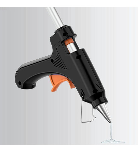 2 Piezas Pistola De Silicon+100 Piezas Silicona En Barra
