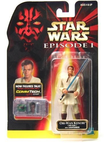 Figura De Acción De Obi-wan Kenobi (duelo Jedi)