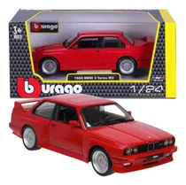 Comprar Auto Bmw 3 Series M3 1988 Escala 1\u002F24 Burago Nuevo Original