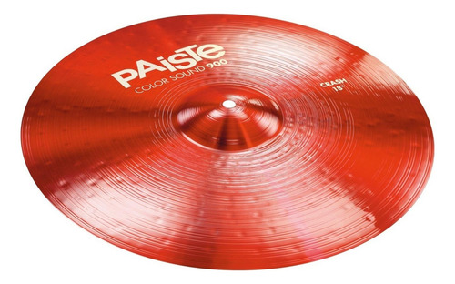 Platillo Color Sound 900 Crash 18 Paiste Rojo 1921418