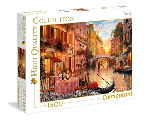 Puzzle Rompecabezas 1500 Pzs Venecia Clementoni 31668