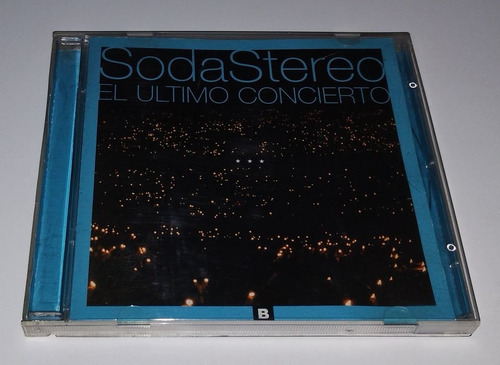 Soda Stereo - El Ultimo Concierto B - Cd P1997  