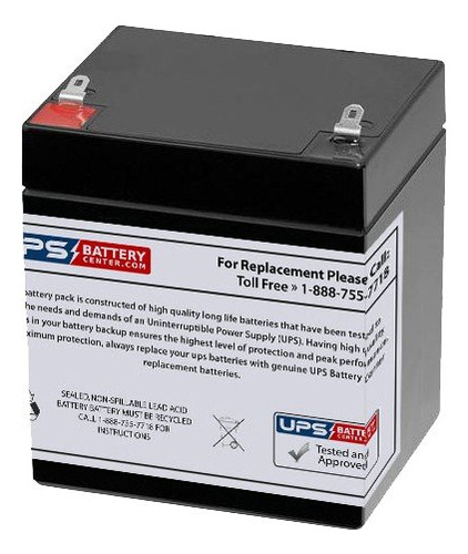 Consent Gs124 12v 5ah Sealed Lead Acid Agm Bateria Repuesto