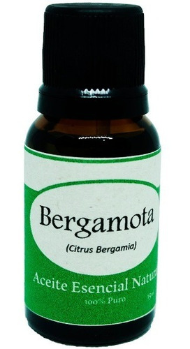 Bergamota Aceite Esencial Puro Natural 15 Ml. Envío Gratis