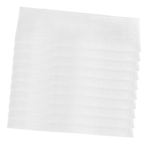 10 Piezas De Almohadillas De Microfibra Para Fregona De