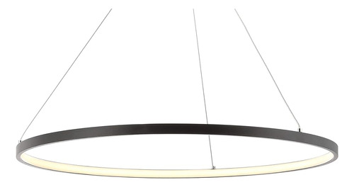 Jonathan Y Jyl7203a Brice 23.75' Round Integrated Led Metal 