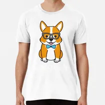 Comprar Remera Cachorro Corgi Geek Algodon Premium