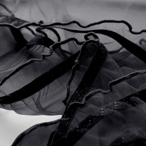 Bragas De Encaje De Malla Transparente Multicolor Con Person