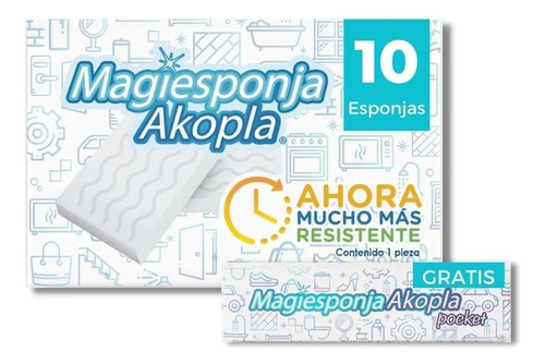 Magiesponja Akopla® Paquete De 10 Piezas