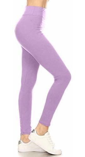 Leggings Depot 3 Waistband Yoga Leggings Sólidos De 4bcfk