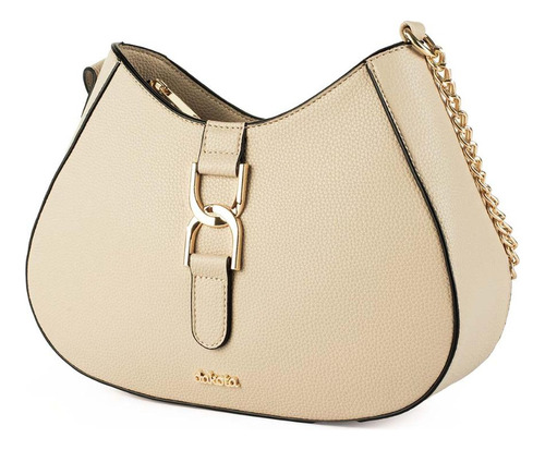 Bolsa Dakota Transversal Feminina Dk175 Cor Bege