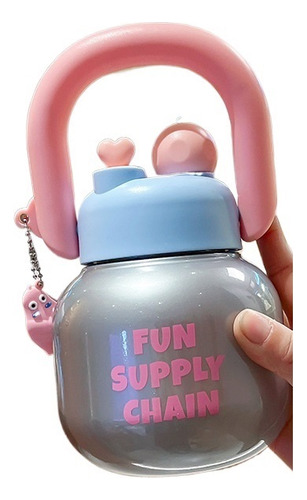 B0z Botella De Agua Deportiva Doble Taza Portátil