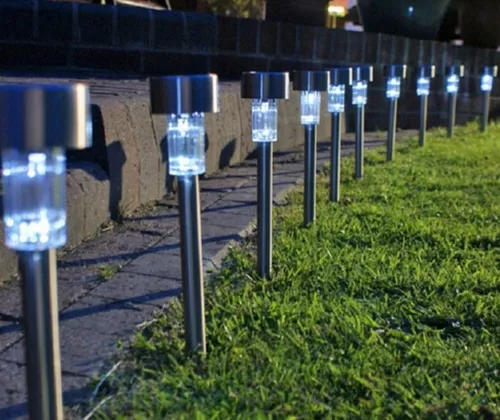 Iluminación solar para jardines