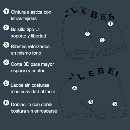 Pack 12 Boxer Hombre Regalo