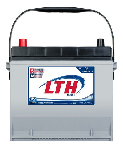 Bateria Lth Agm Dodge Pick Up 1987 - L-35-650