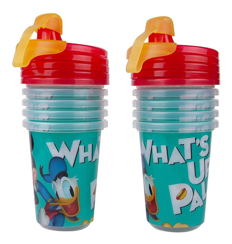 Vasos Para Sorber De Mickey Mouse Take & Toss De The First Y