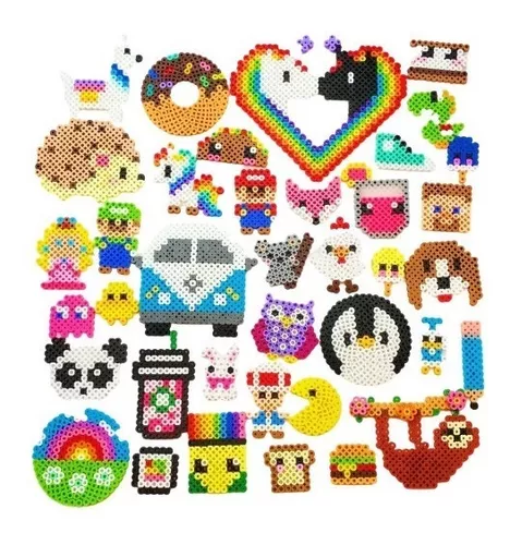 Perler Hama Beads 2,6 Mm Varias Cores 2000 Unidades