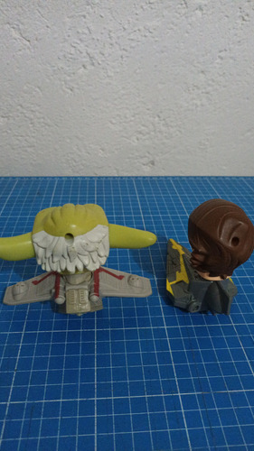 Burger King Promocionales Star Wars Yoda & Ankin Skywalker (Usado)