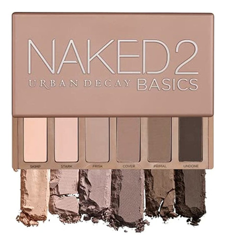 Paleta De Sombras De Ojos Naked2 Basics De Urban Decay, 6 To