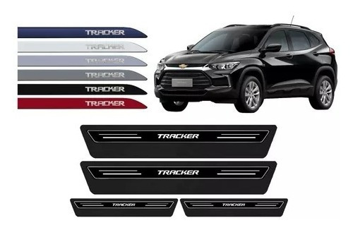 Kit Friso Lateral + Soleira Platinum Gm Tracker 2017 A 2023