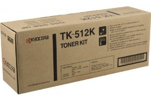 Cartucho Original De Tóner Negro Kyocera Tk-512k P-8,000 Pag