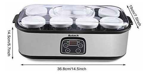 Máquina Automática Para Hacer Yogur Digital Con 8