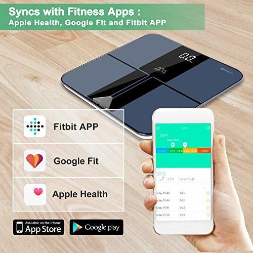Balanza Composicion Corporal 14 Mediciones Bluetooth Senssun