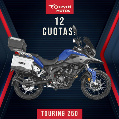 Imagen 1 de 17 de Corven Triax 250 Touring 12 Cuotas - Unicomoto Canning