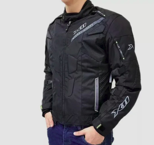 Jaqueta X11 Evo3 Motoqueiro Impermeável Motoboy Resistente