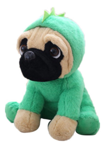 Nova Grande Pelúcia Brinquedos 10\ Pug Cão Em 6 Trajes Fofin