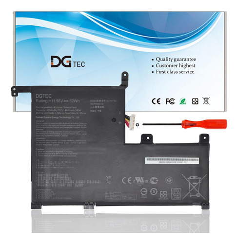 Dgtec C31n1703 Batería De Repuesto Nueva Para Asus Zenbook