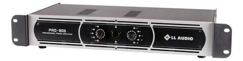 Amplificador Potencia Ll Audio Pro800 400wrms Cor Preto 110V/220V