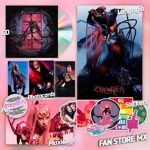 Lady Gaga Chromatica Fan Pack