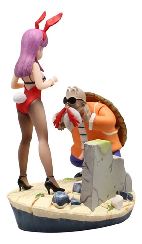 Figura Maestro Roshi & Bulma Conejita Dragon Ball Anime