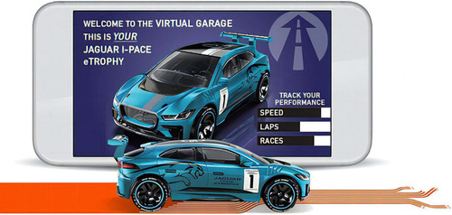 Hot Wheels Id Jaguar Ipace Etrophy Azul Series 1 Smart Id
