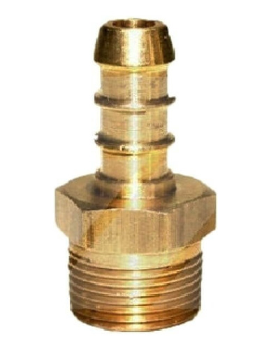 Espiga 3/8 X 1/2 Macho Npt Bronce 0186