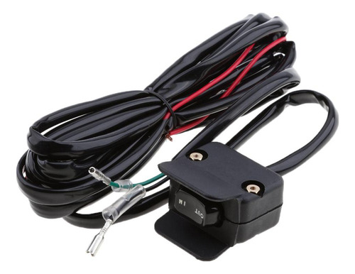 // 3 Metros Atv Utv Guincho Rocker Switch Linha De Controle