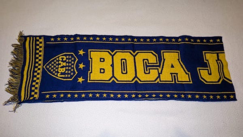 Club Boca Juniors Bufanda Futbol Coleccion Libertadores