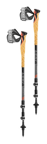 Bastones Senderismo Carbono Par De 2 Leki Cross Trail