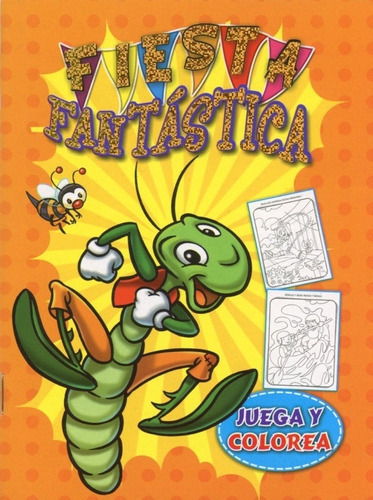 Fista Fantastica - Celeste/Grillo - Arcoiris Juego, de VV. AA.. Editorial Latinbooks en español