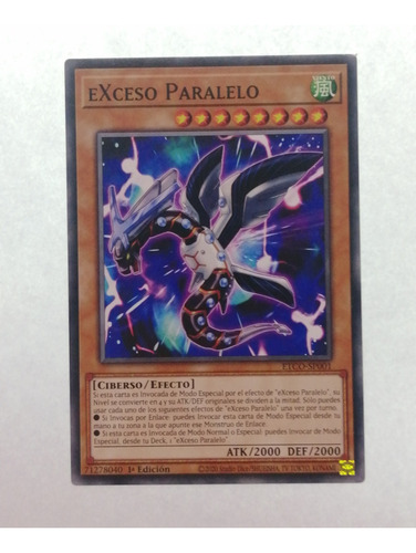 Parallel Exceed Común Yugioh 