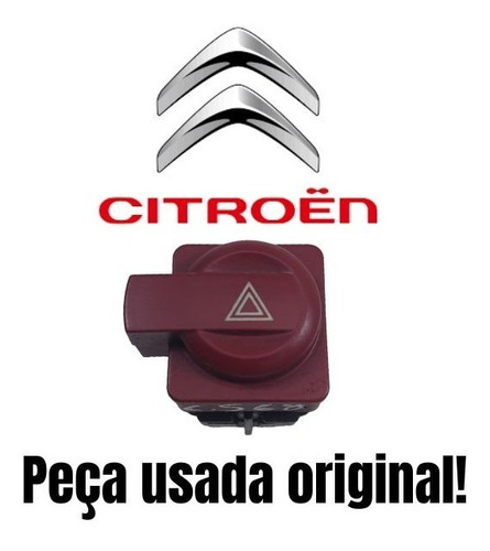 Botão Pisca Alerta Citroen C4 