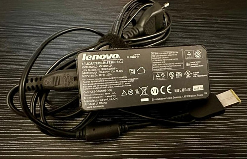 Cargador Lenovo 20v 2,25a Punta Cuadrada