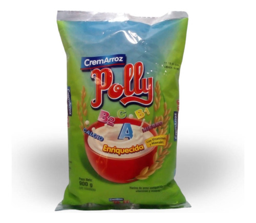 Crema De Arroz Polly 900g Venez