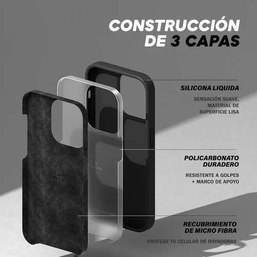Imagen 4 de 8 de Funda Para iPhone 14 Pro Max Ringke Resistente Negra Silicon