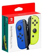 Comprar Control Joystick Inalámbrico Joy-con Neón Azul\u002Famarillo Neón