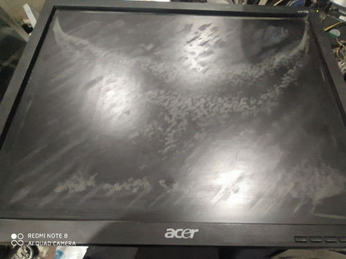 Monitor Lcd Acer De 17  Modelo V173b Pantalla Con Humedad 